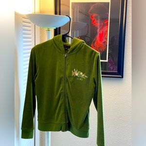 BCBG MaxAzria Embroidered Hoodie